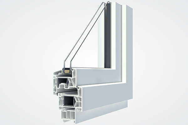 Finestre moderne per una villa